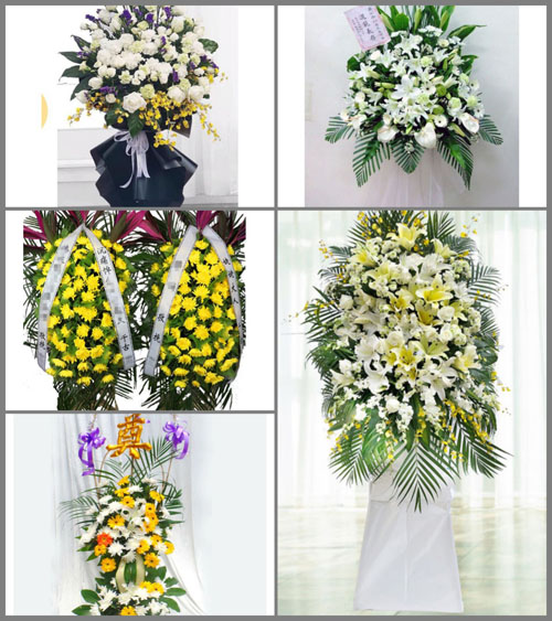 北京房山区阎村镇后沿村白事花篮预定